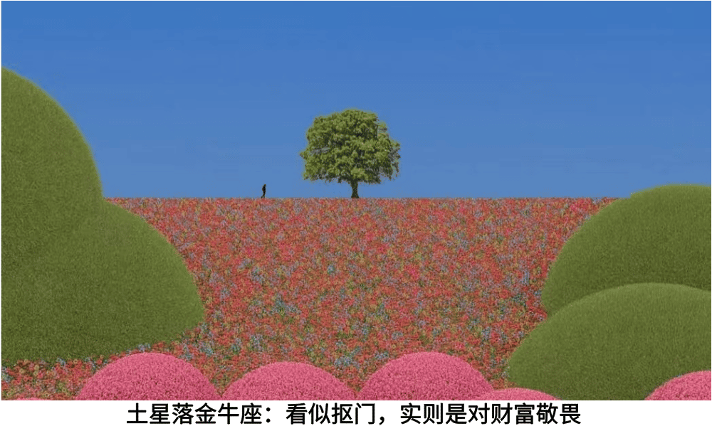 土星落金牛座：看似抠门，实则是对财富敬畏