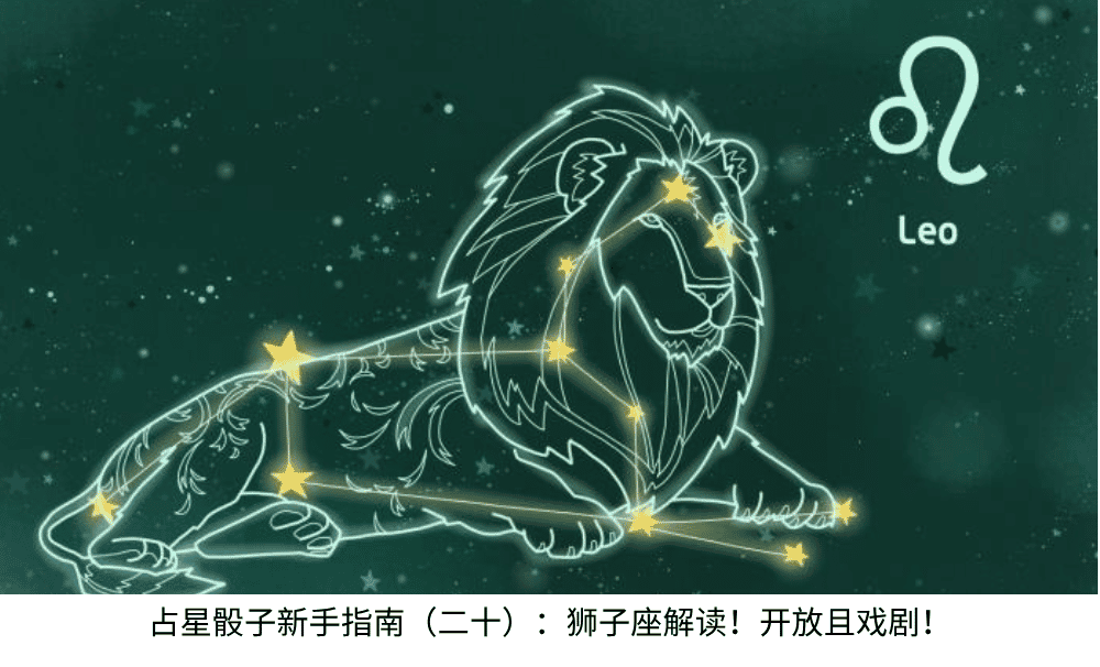 占星骰子新手指南(二十):狮子座解读!开放且戏剧!