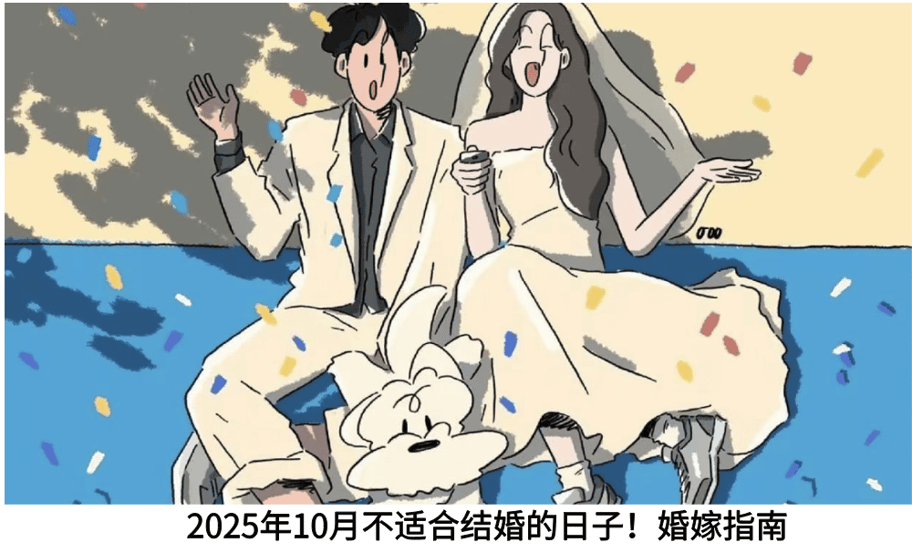 2025年10月不适合结婚的日子！婚嫁指南