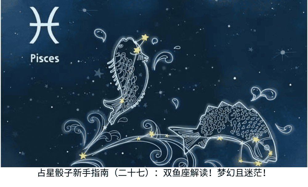 占星骰子新手指南(二十七):双鱼座解读!梦幻且迷茫!