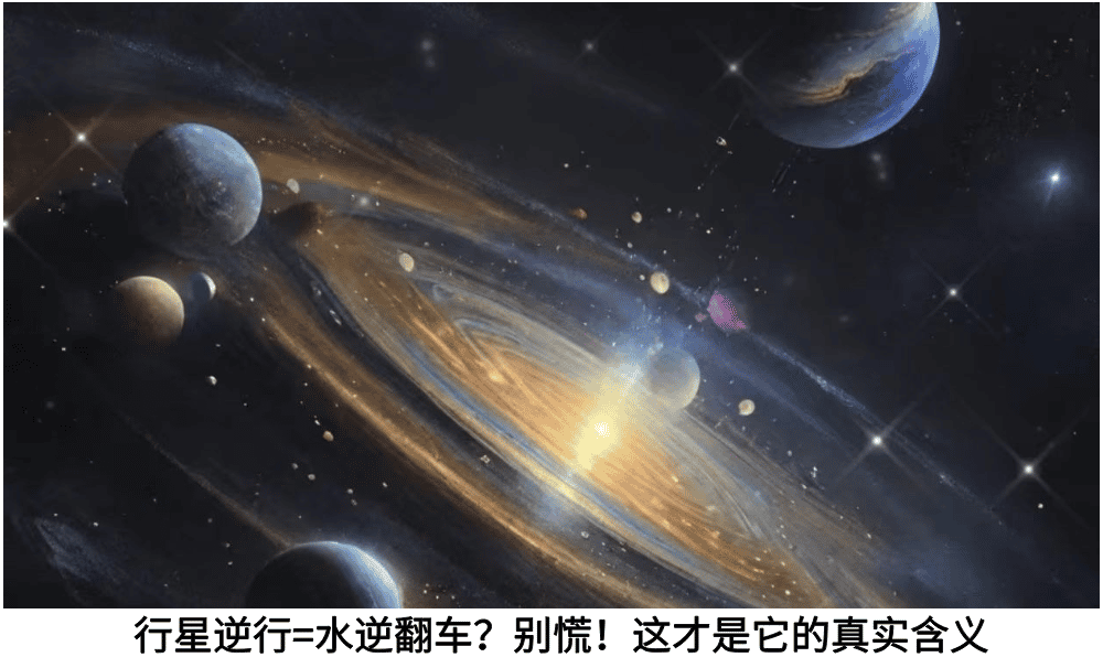行星逆行=水逆翻车？别慌！这才是它的真实含义