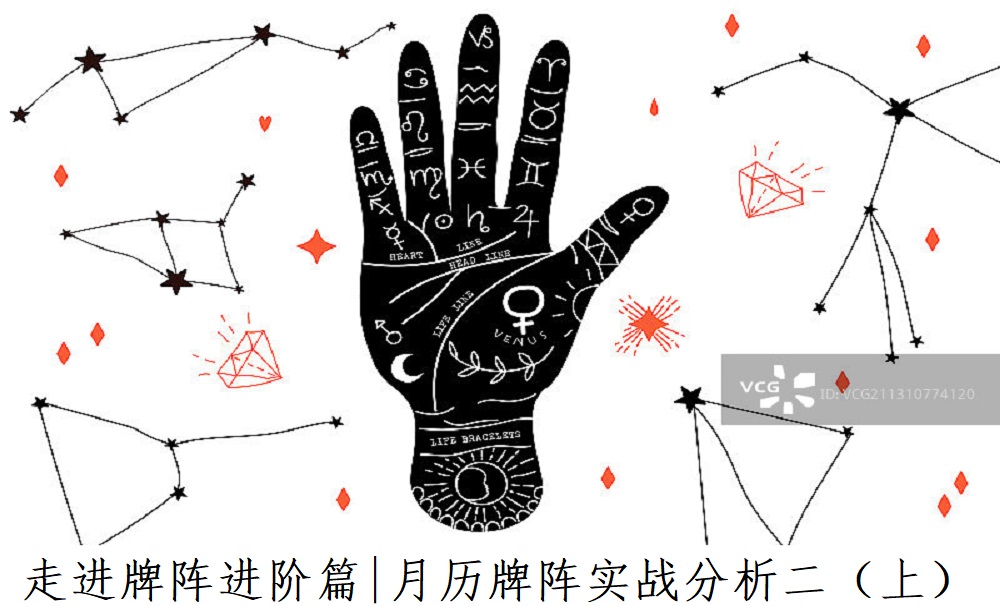 月历牌阵|塔罗实战案例解读与分析二（上）!