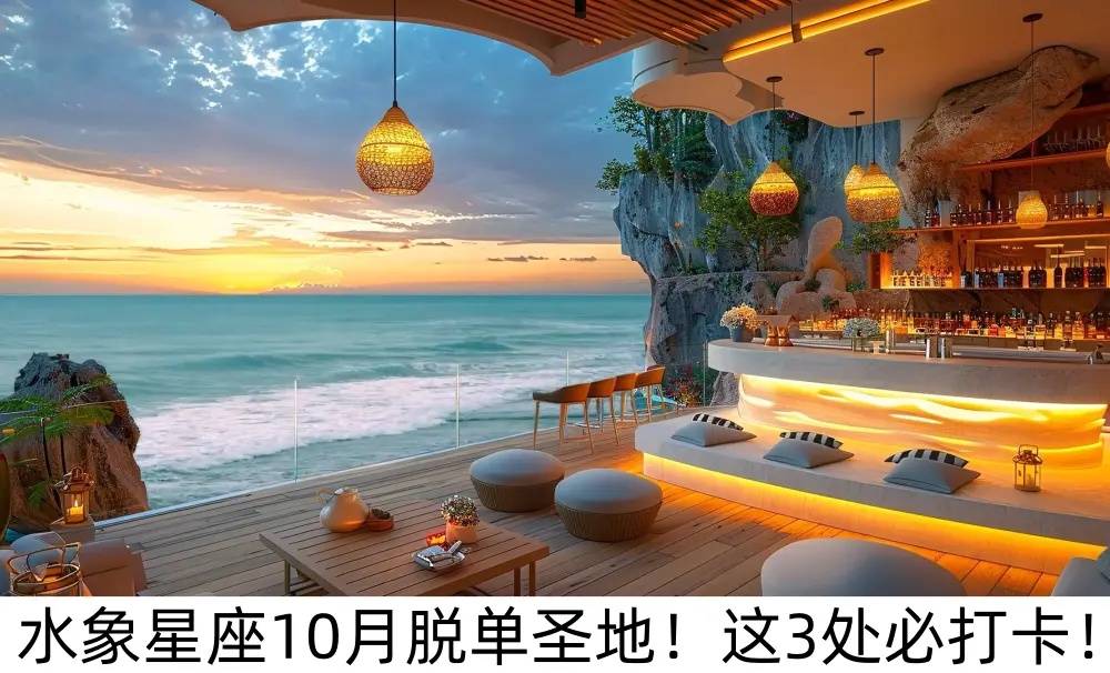 水象星座10月脱单圣地！这3处必打卡！