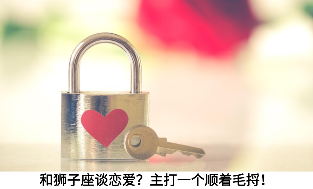 和狮子座谈恋爱？主打一个顺着毛捋！