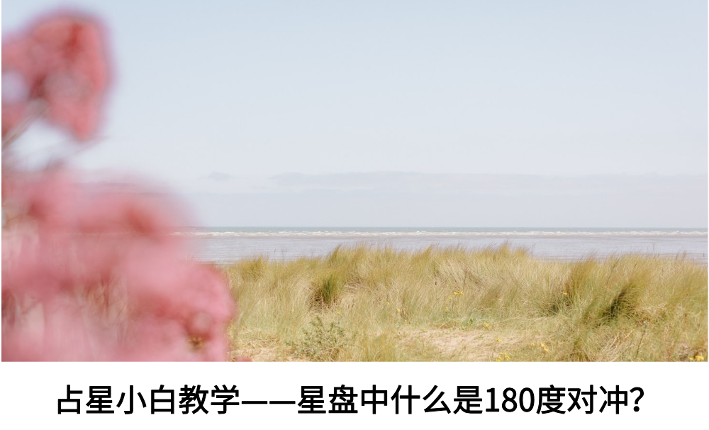 占星小白教学——星盘中什么是180度对冲？