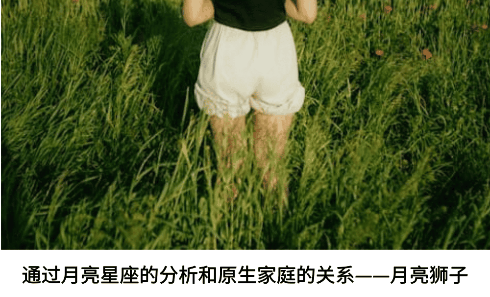 通过月亮星座的分析和原生家庭的关系——月亮狮子