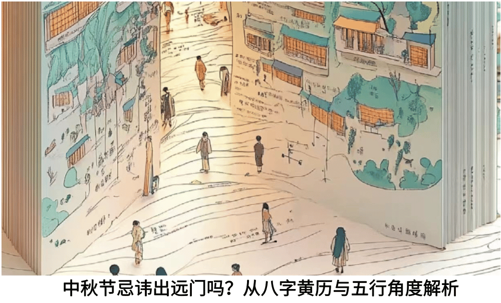 中秋节忌讳出远门吗？从八字黄历与五行角度解析