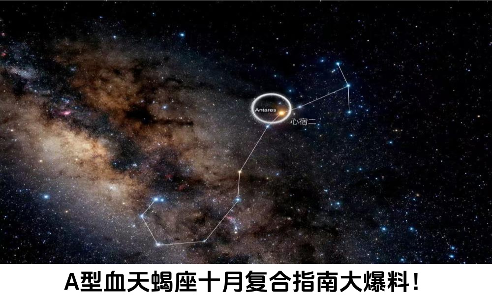 A型血天蝎座十月复合指南大爆料！