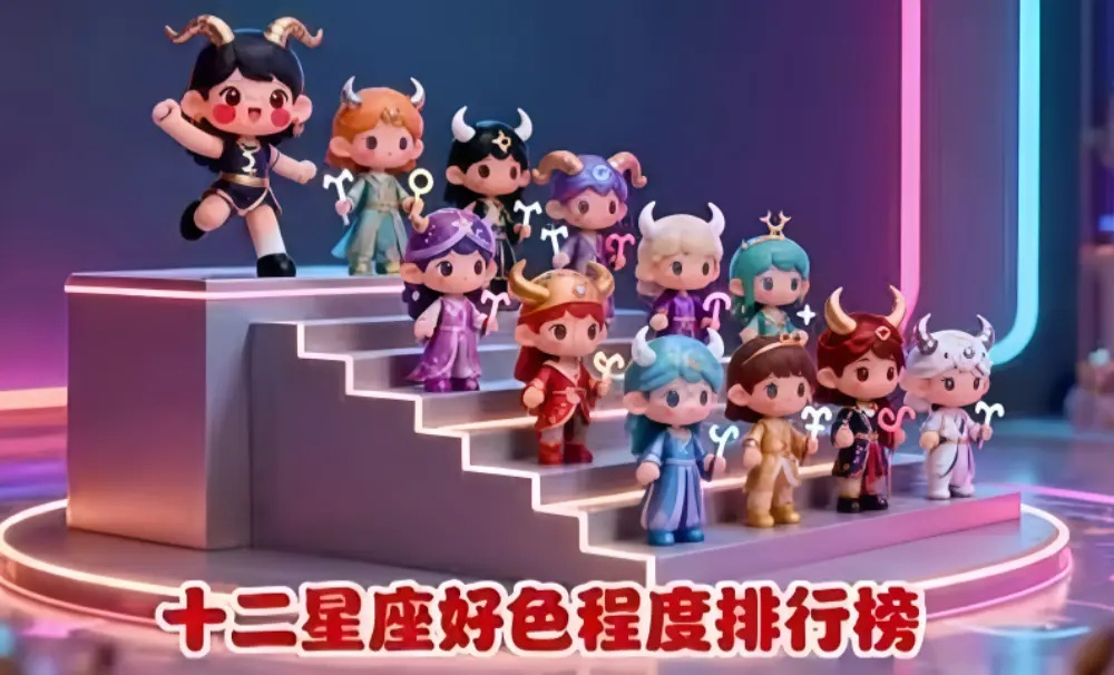 十二星座好色程度排行榜，第一名是你吗？