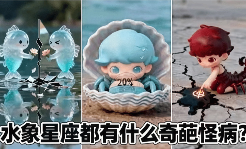 水象星座各自都有什么奇葩怪病？