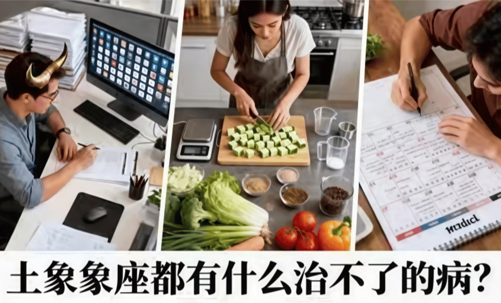 土象星座各自都有什么治不了的病？
