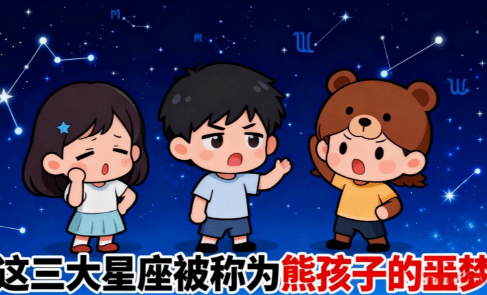 这三大星座被称为熊孩子的噩梦，有你吗