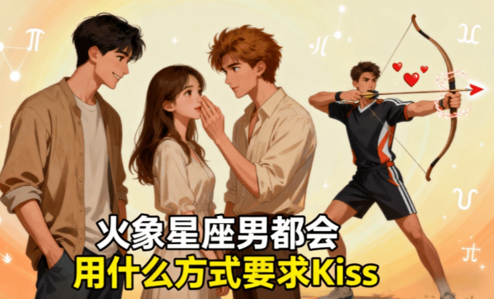 火象星座男都会用什么方式要求Kiss？