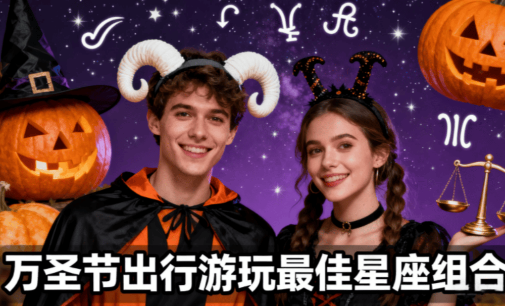 万圣节出行游玩的最佳星座组合是谁？