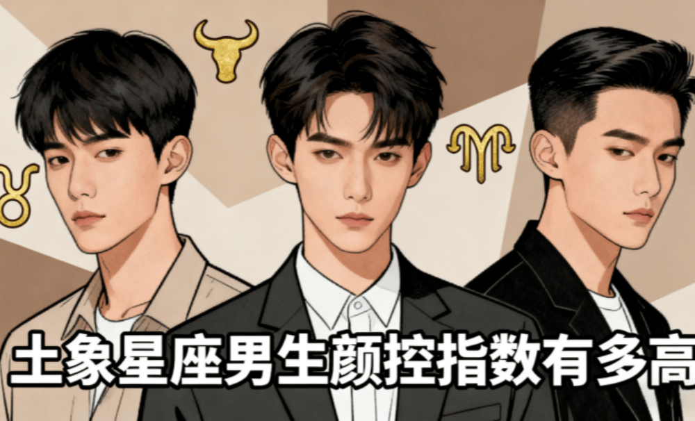 土象星座的男生颜控指数有多高？