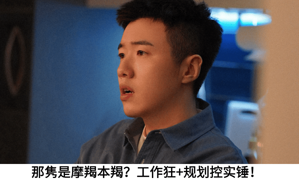 那隽是摩羯本羯？工作狂+规划控实锤！