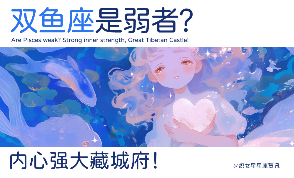双鱼座是弱者？内心强大藏城府！