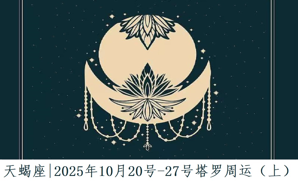 天蝎座|2025年10月20号-27号塔罗周运（上）