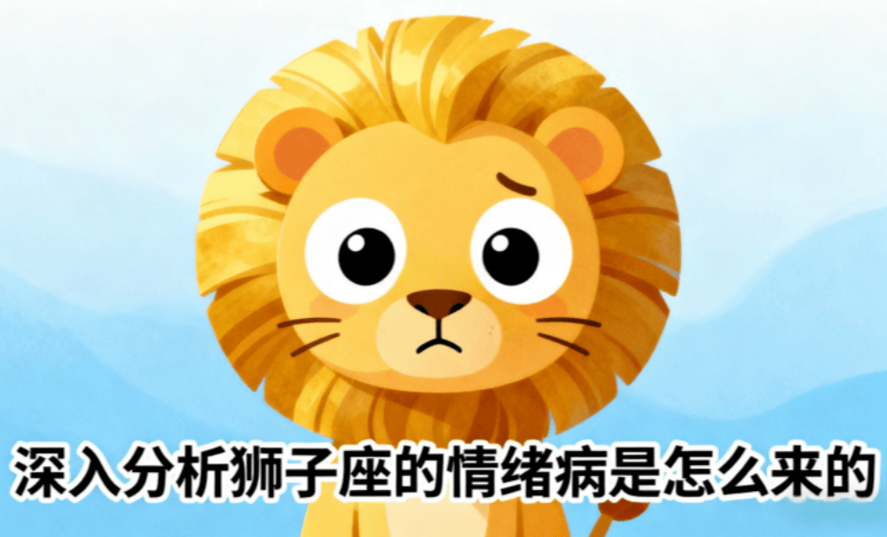 深入分析狮子座的情绪病是怎么来的？