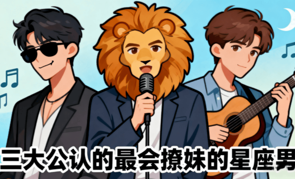三大公认的最会撩妹的星座男是谁？
