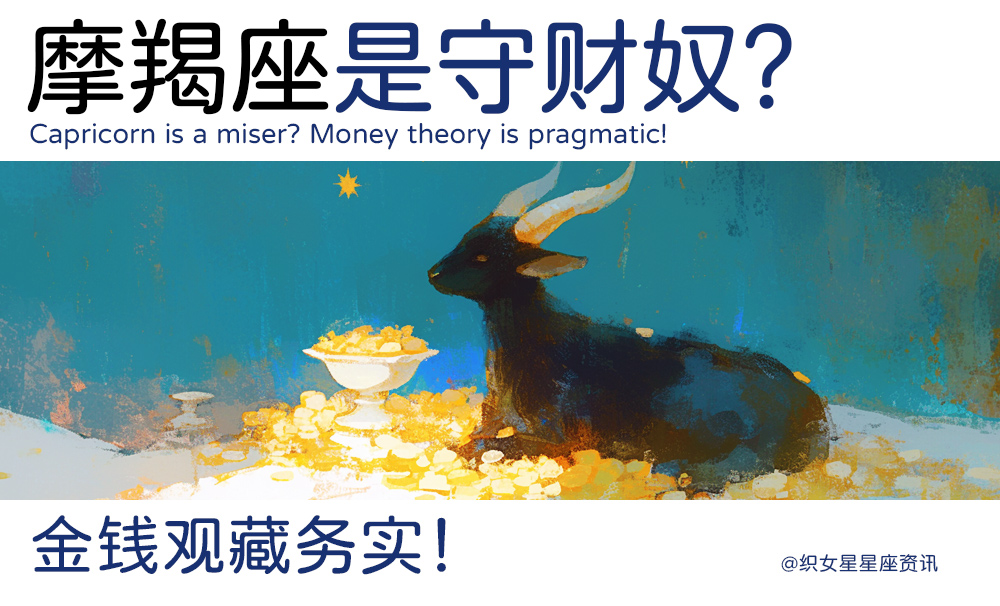 摩羯座是守财奴？金钱观藏务实！