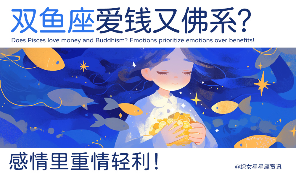 双鱼爱钱又佛系？感情里重情轻利！