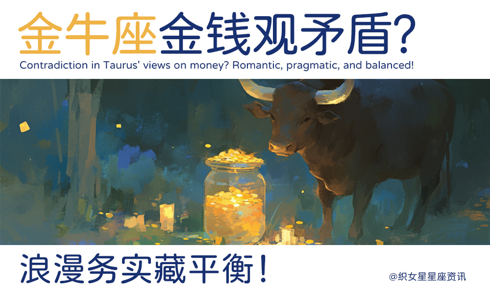 金牛金钱观矛盾？浪漫务实藏平衡！