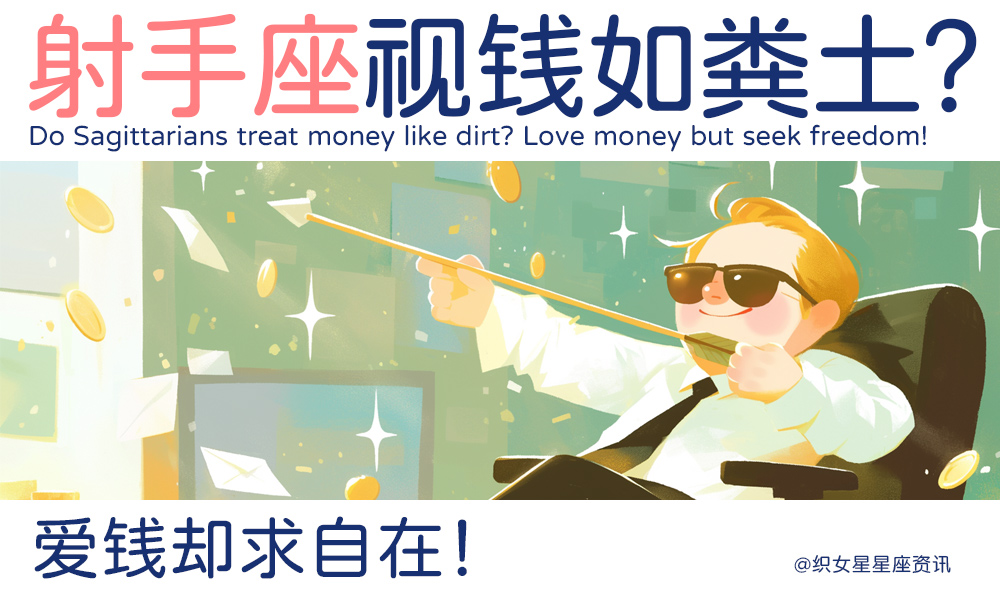 射手视钱如粪土？爱钱却求自在！