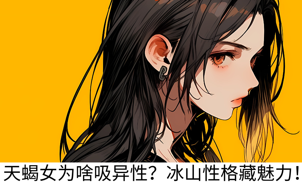 天蝎女为啥吸异性？冰山性格藏魅力！