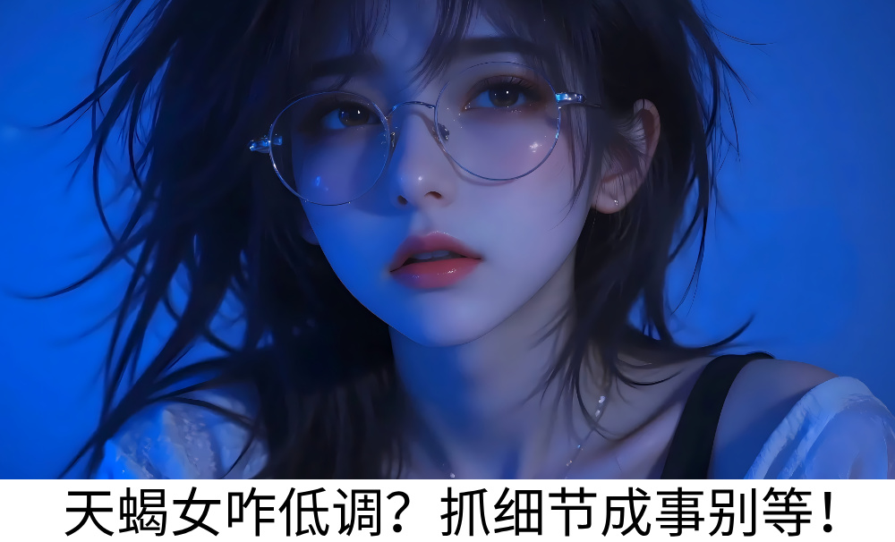 天蝎女咋低调？抓细节成事别等！