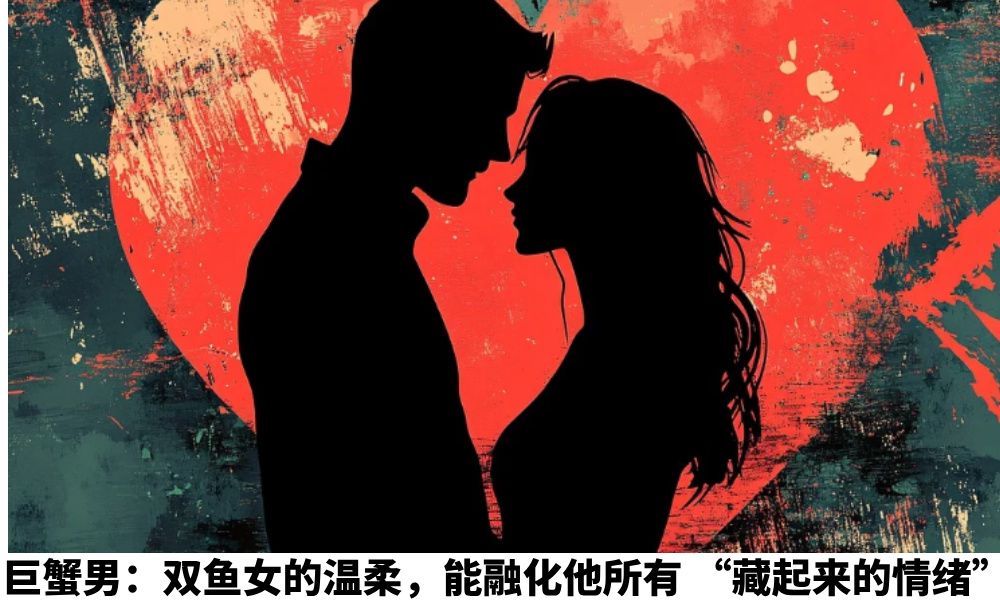 巨蟹男：双鱼女的温柔，能融化他所有 “藏起来的情绪”