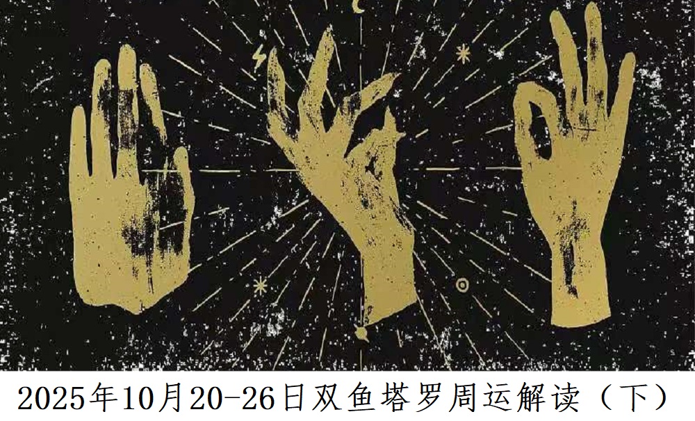 2025年10月20号-27号双鱼座塔罗周运解读