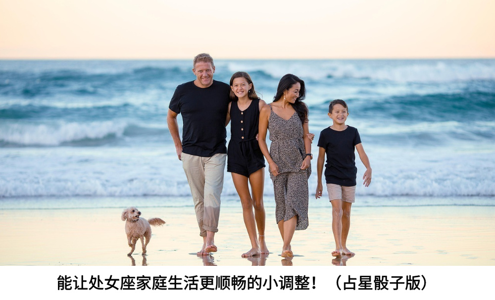 能让处女座家庭生活更顺畅的小调整！（占星骰子版）