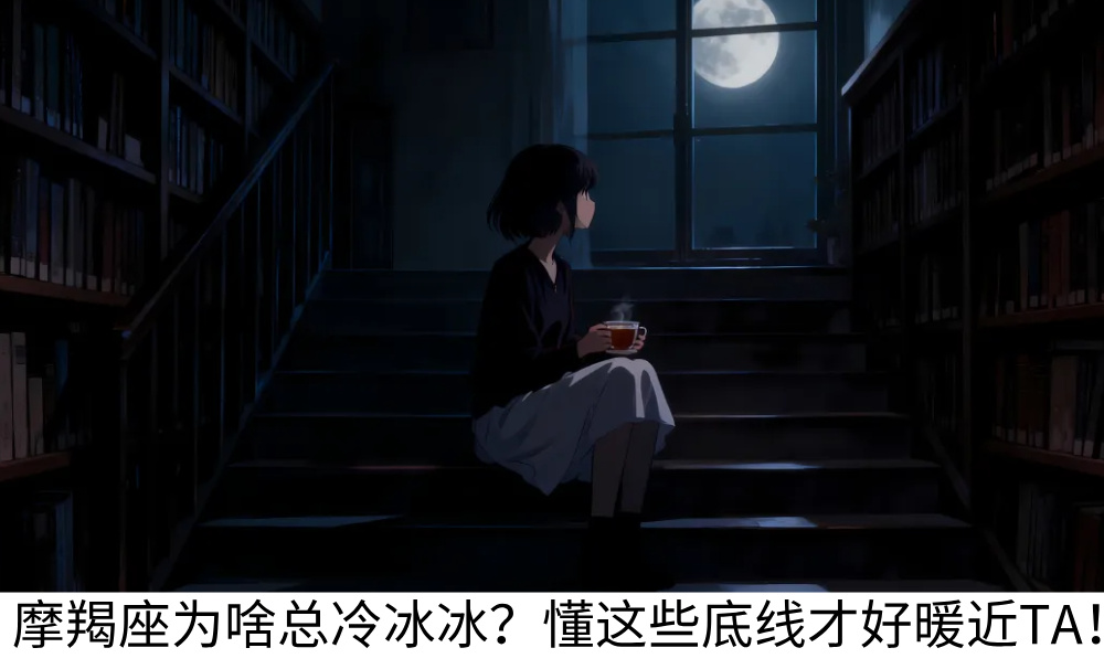 摩羯座为啥总冷冰冰？懂这些底线才好暖近TA！