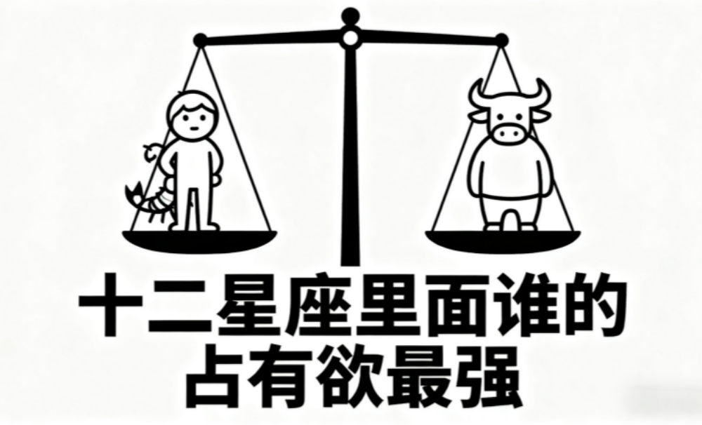 十二星座里面谁的占有欲是最强的？