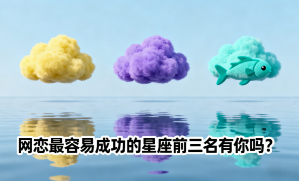 网恋最容易成功的星座前三名有你吗？