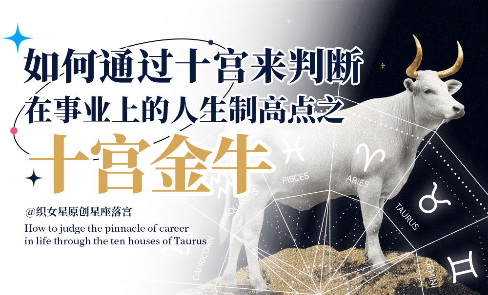 如何通过十宫来判断在事业上的人生制高点之十宫金牛