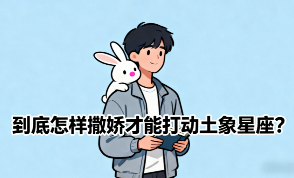 到底怎样撒娇才能打动土象星座？