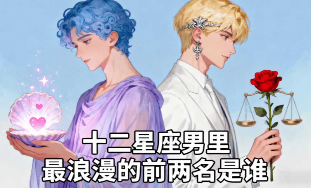 十二星座男里最浪漫的前两名是谁？