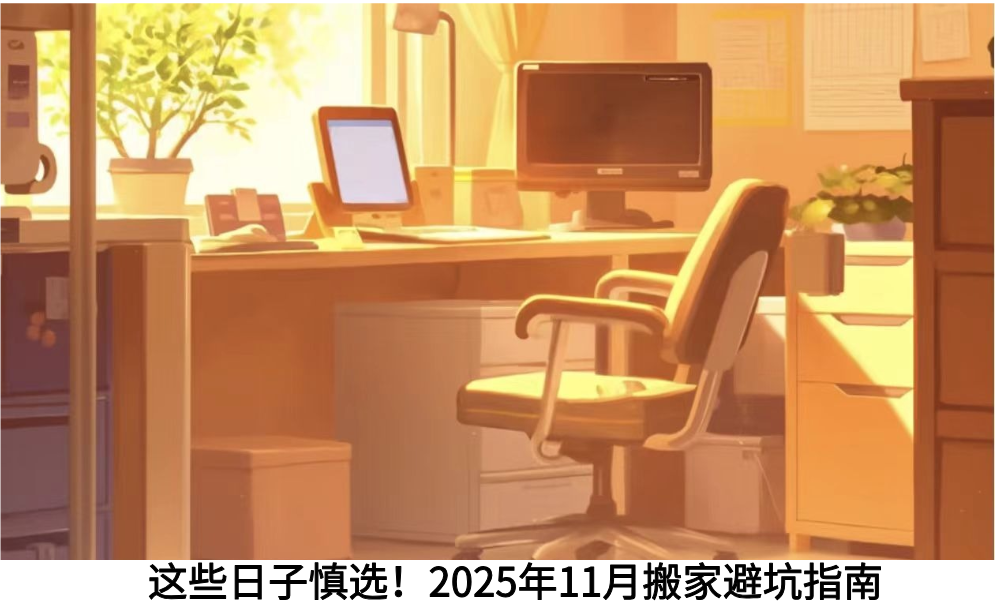 这些日子慎选！2025年11月搬家避坑指南