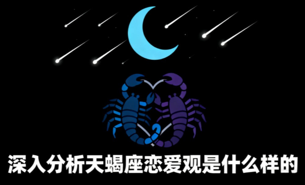 深入分析天蝎座恋爱观是什么样的？