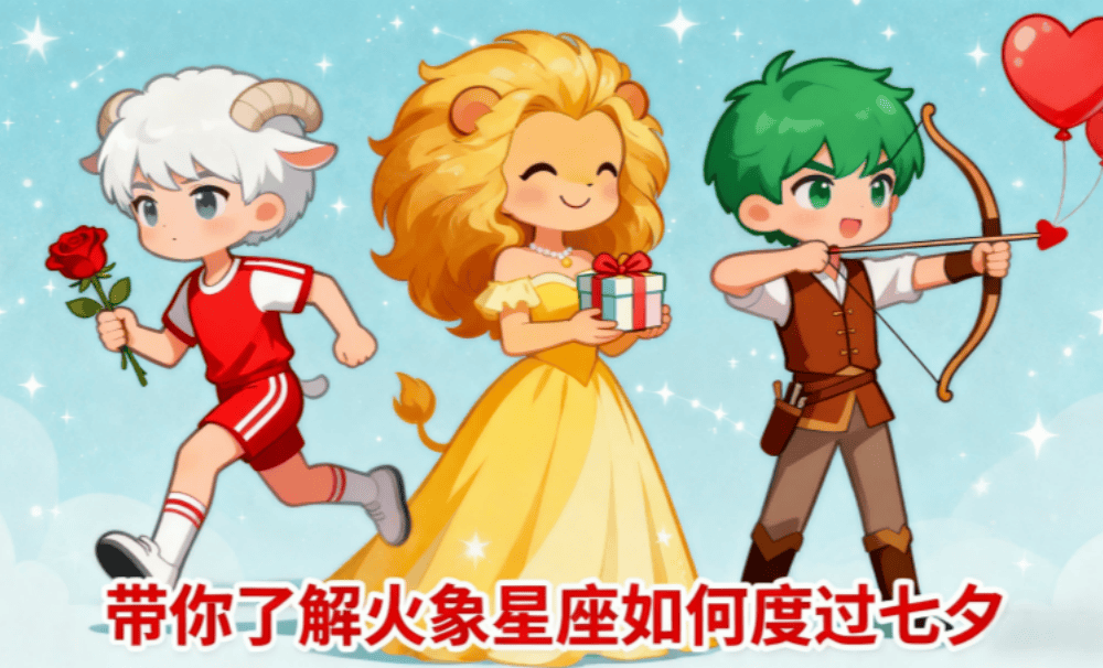 带你了解火象星座如何度过七夕？