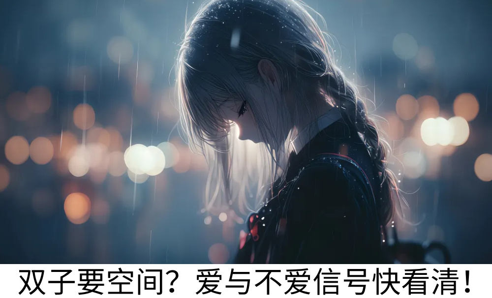 双子要空间？爱与不爱信号快看清！