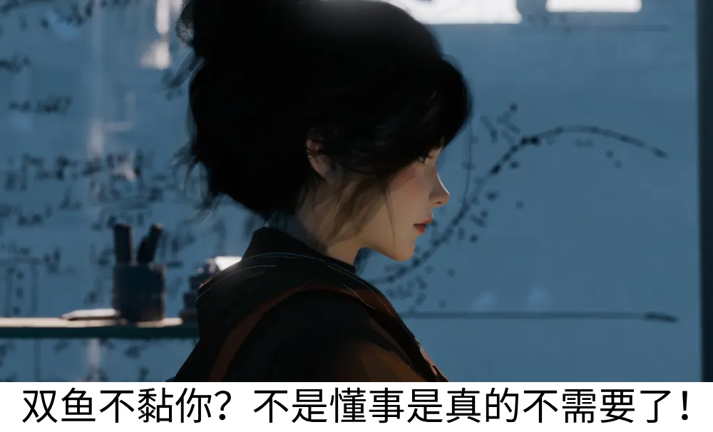 双鱼不黏你？不是懂事是真的不需要了！