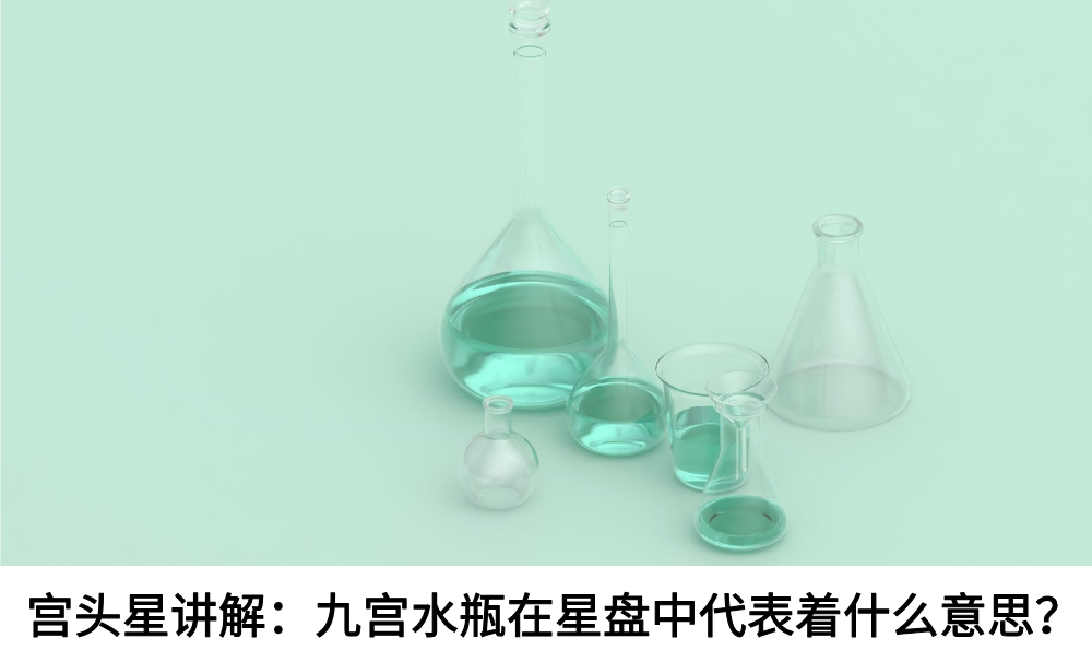 宫头星讲解:九宫水瓶在星盘中代表着什么意思?