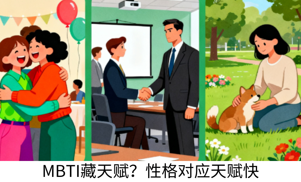 MBTI藏天赋？性格对应天赋快查！
