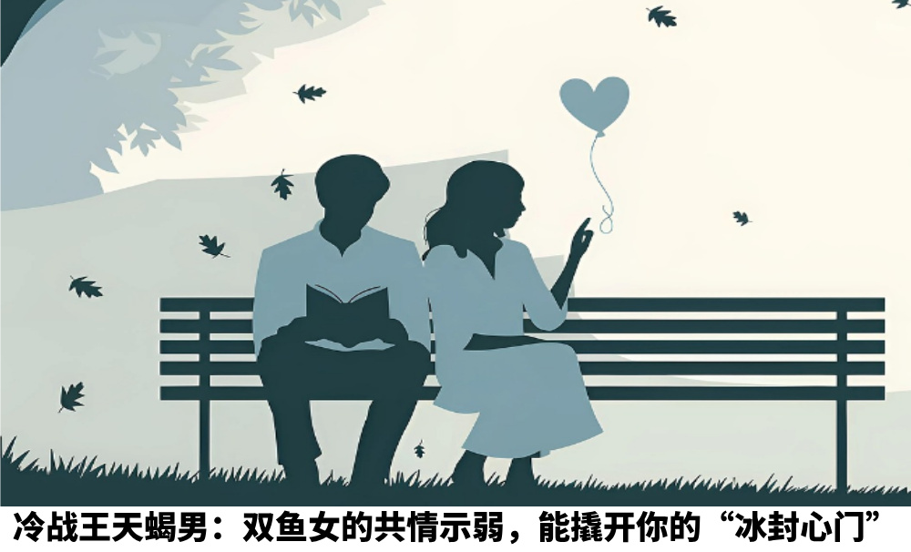 冷战王天蝎男：双鱼女的共情示弱，能撬开你的“冰封心门”