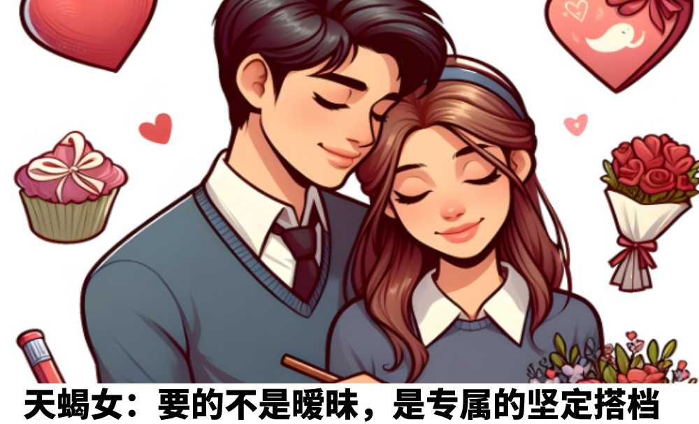 天蝎女：要的不是暧昧，是能给你专属的坚定搭档