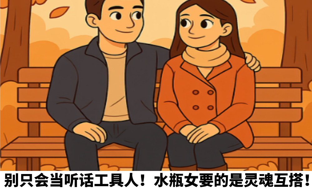 别只会当听话工具人！水瓶女要的是灵魂互搭！