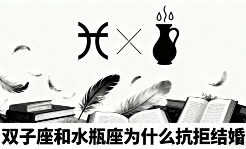 双子座和水瓶座为什么抗拒结婚？
